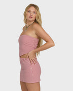 So Micro Tank Top - Pink Sunset