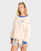 Back To It Fleece Shorts - White Cap
