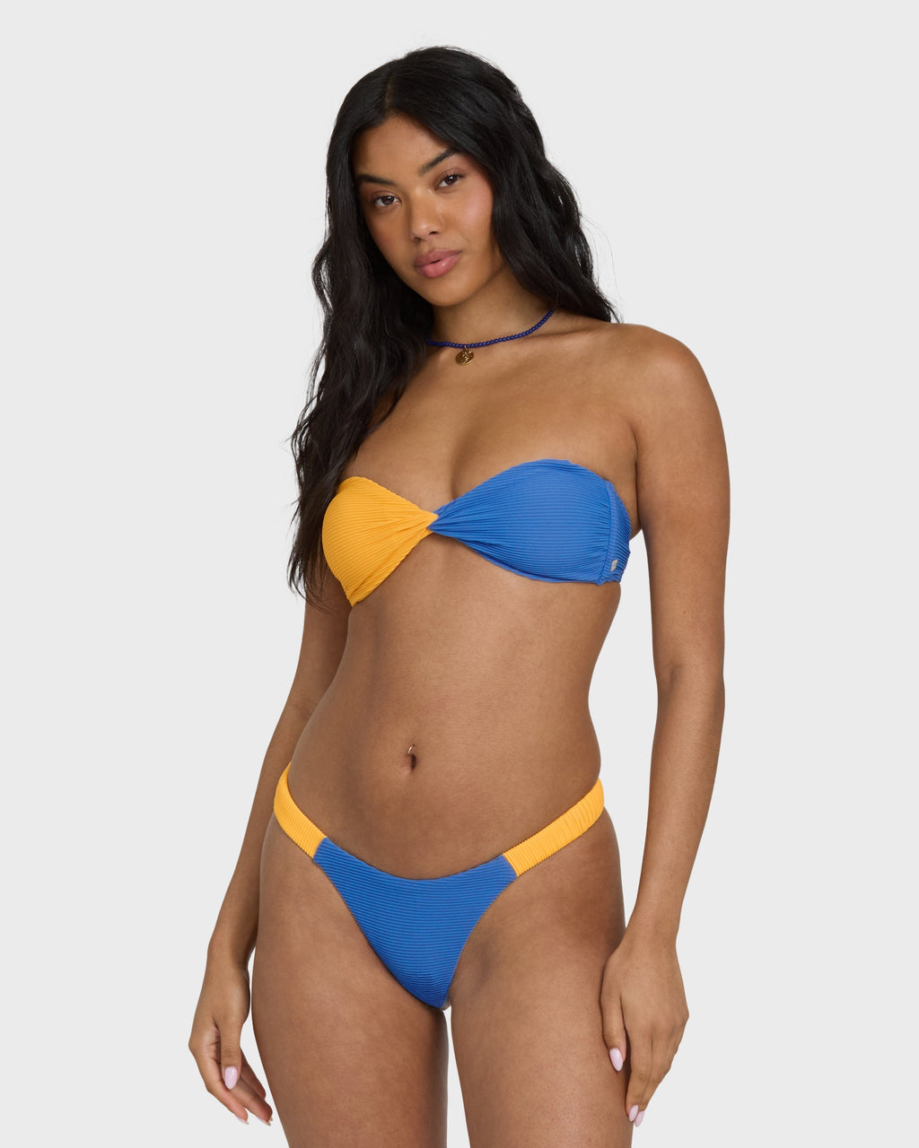 Tanlines Sunni Scrunch Bikini Bottoms - True Blue