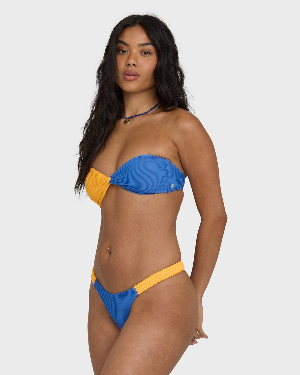 Tanlines Sunni Scrunch Bikini Bottoms - True Blue