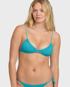 Summer Hi Teagan Bralette Bikini Top - Bright Marine