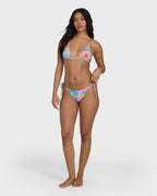 Pipe Dreams Tide Side Maya Bikini Bottoms - Bright Marine