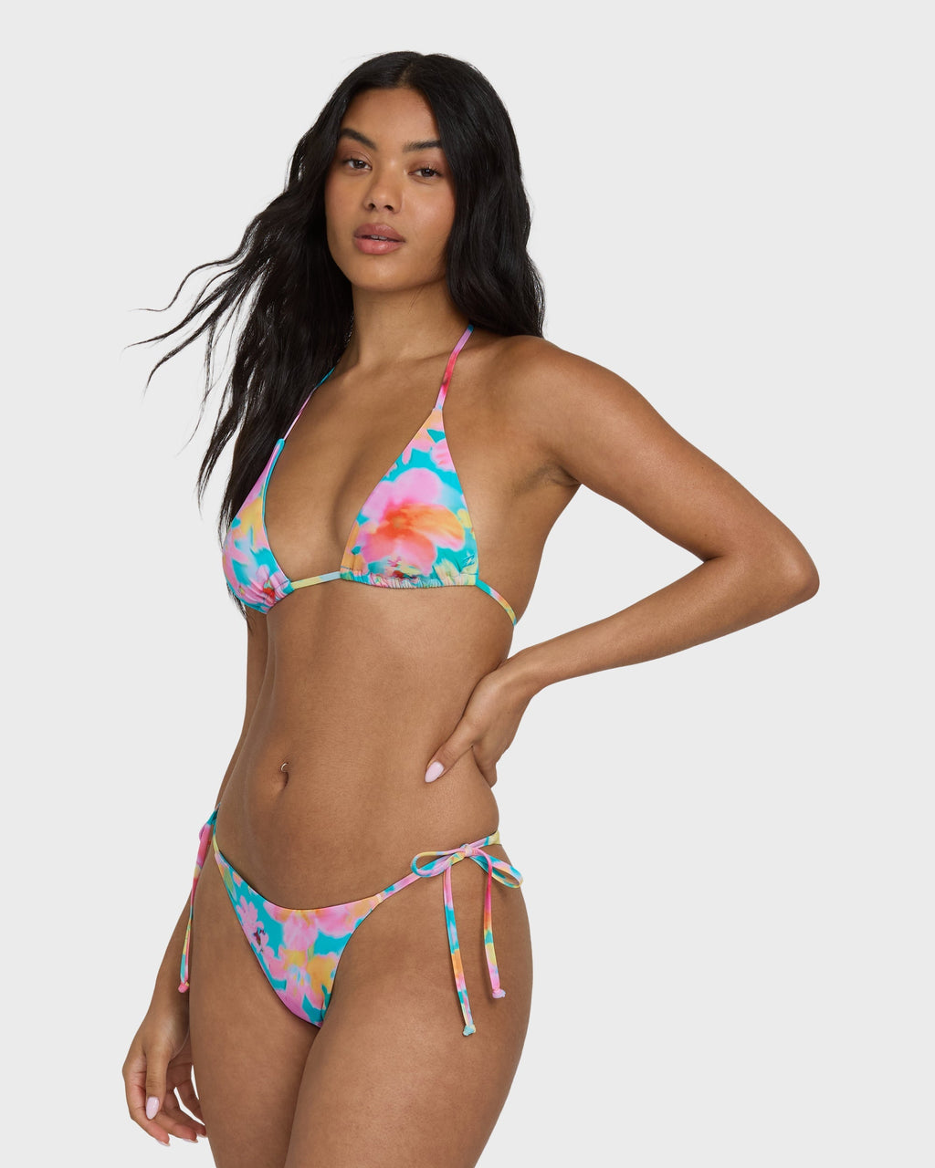 Pipe Dreams Tide Side Maya Bikini Bottoms - Bright Marine