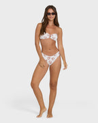 Sandy Shells Bondi Bikini Bottoms - Salt Crystal