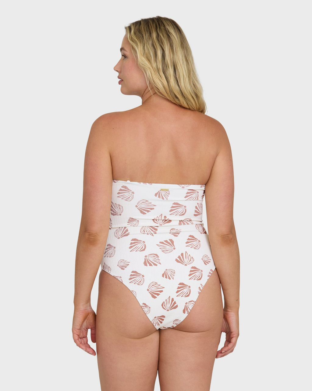 Sandy Shells Hailey One Piece Swimsuit - Salt Crystal