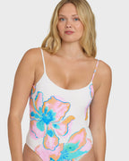 Sweet Escape Sloane One Piece Swimsuit - Salt Crystal