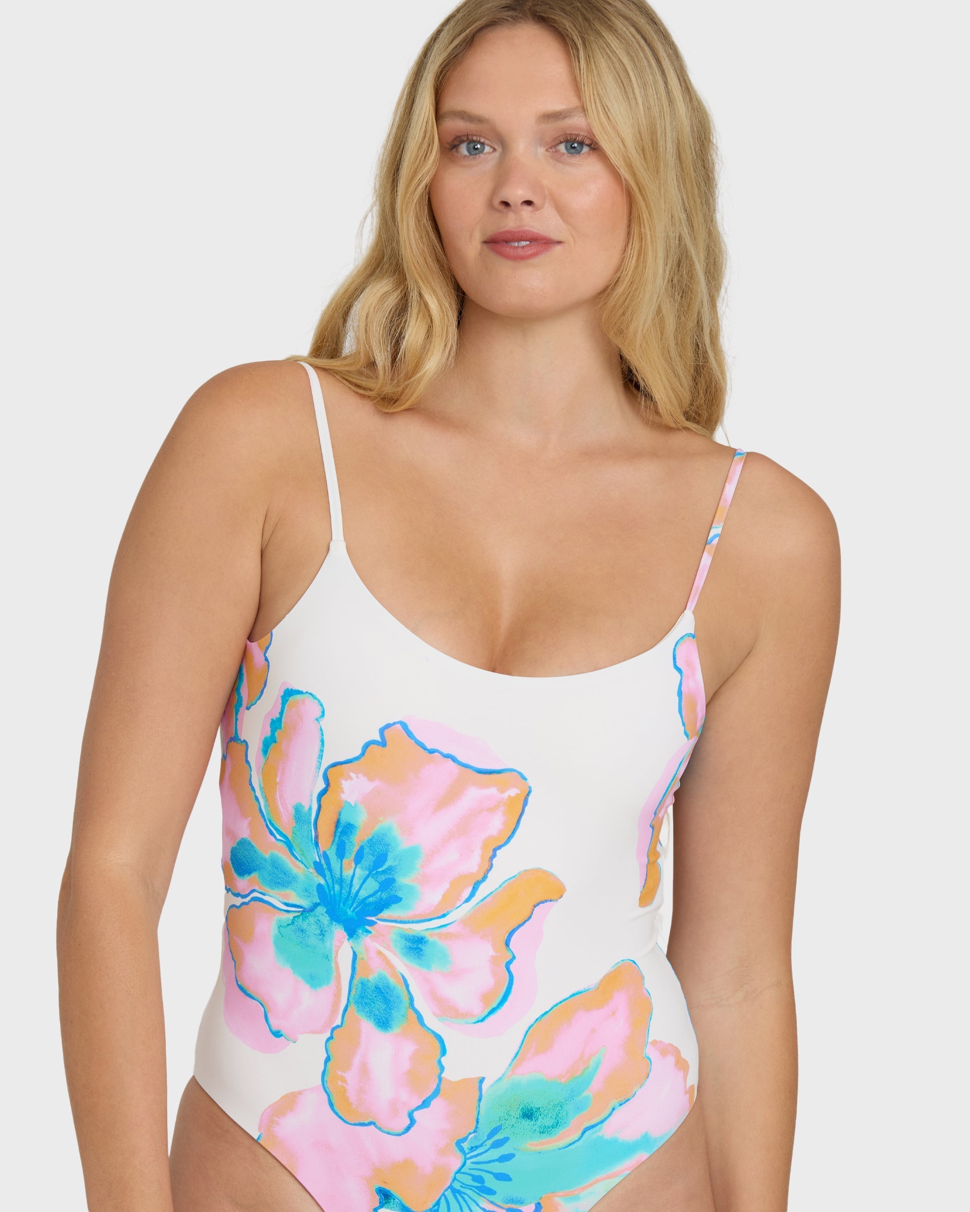 Sweet Escape Sloane One Piece Swimsuit - Salt Crystal