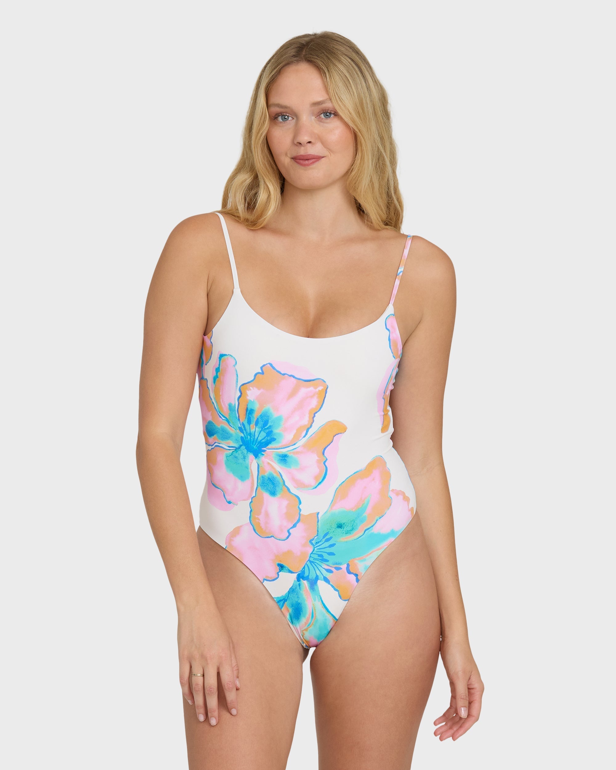Sweet Escape Sloane One Piece Swimsuit - Salt Crystal