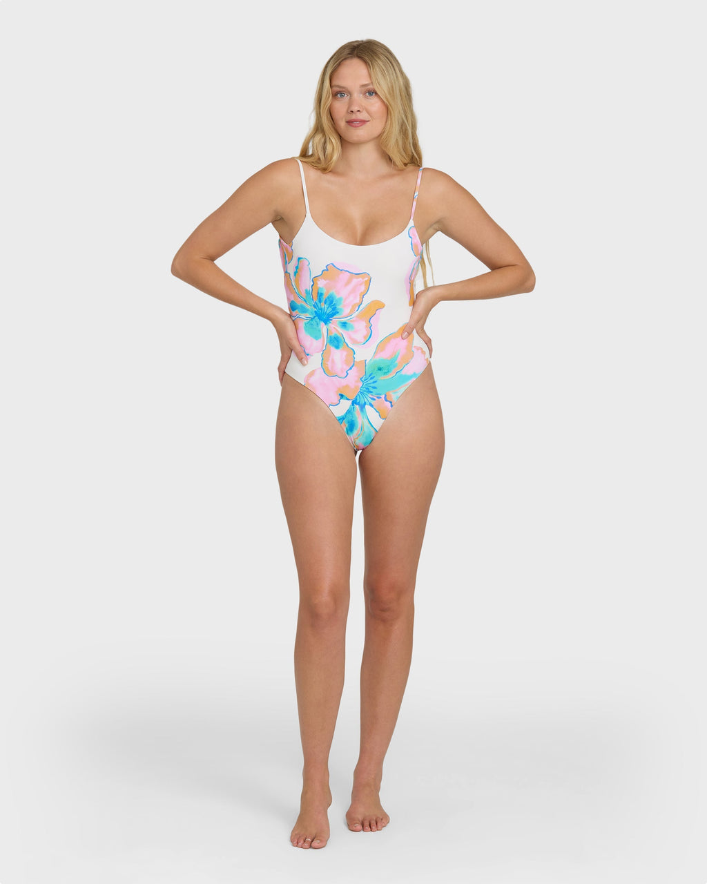 Sweet Escape Sloane One Piece Swimsuit - Salt Crystal