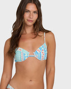 Picnic Leah Underwire Bikini Top - Dream Blue