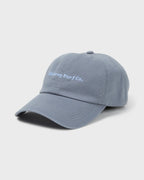 Curved Bill Dad Cap Hat - Blue Smoke