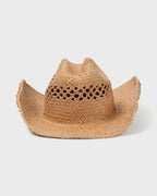 Wild Waves Wide Brim Straw Hat - Natural