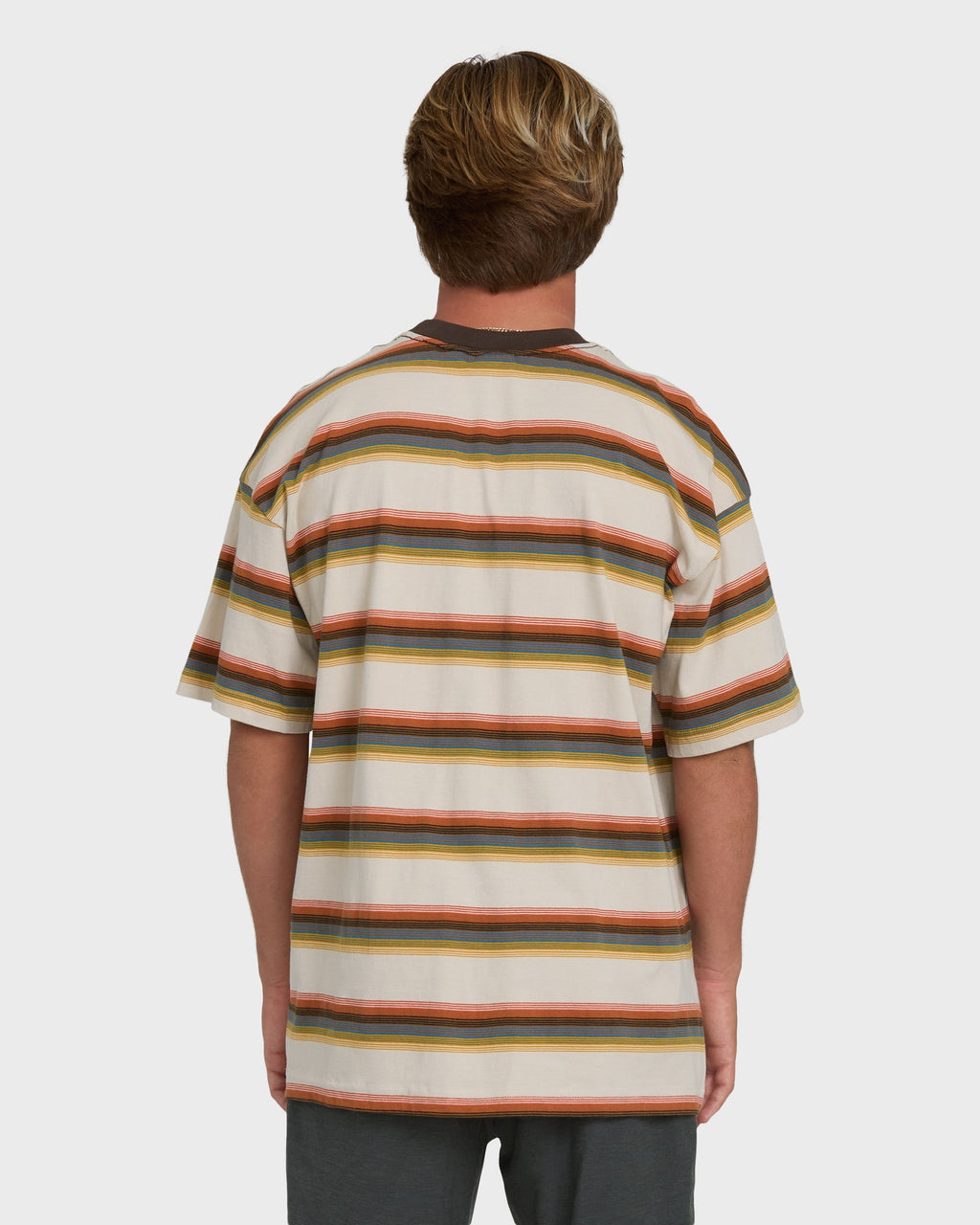 Baxter Short Sleeve Knit T-Shirt - Oatmeal