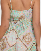 Dreaming Of Sun Mini Dress - Cactus