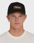Walled Trucker Hat - Black