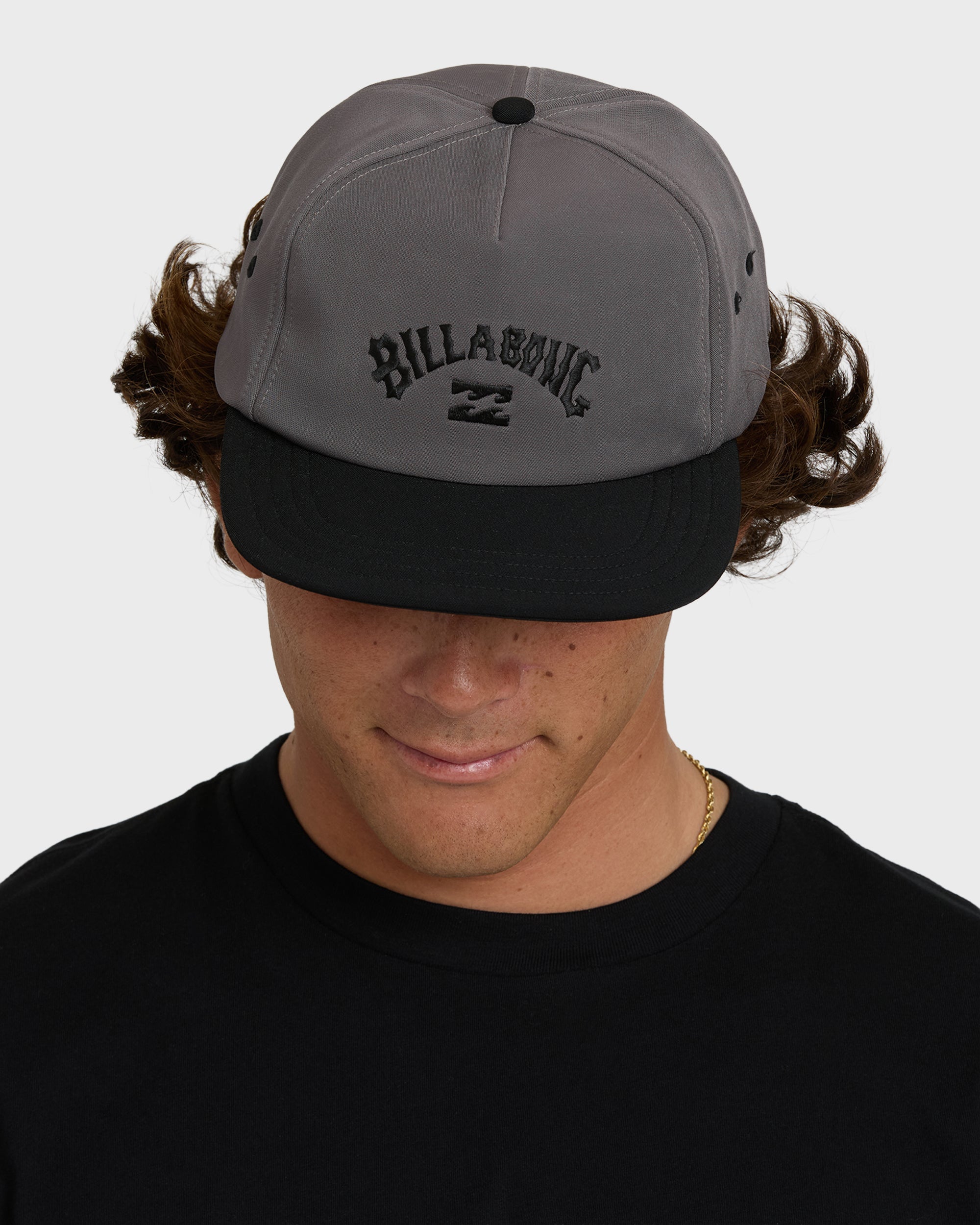 Team Snapback Hat - Pewter