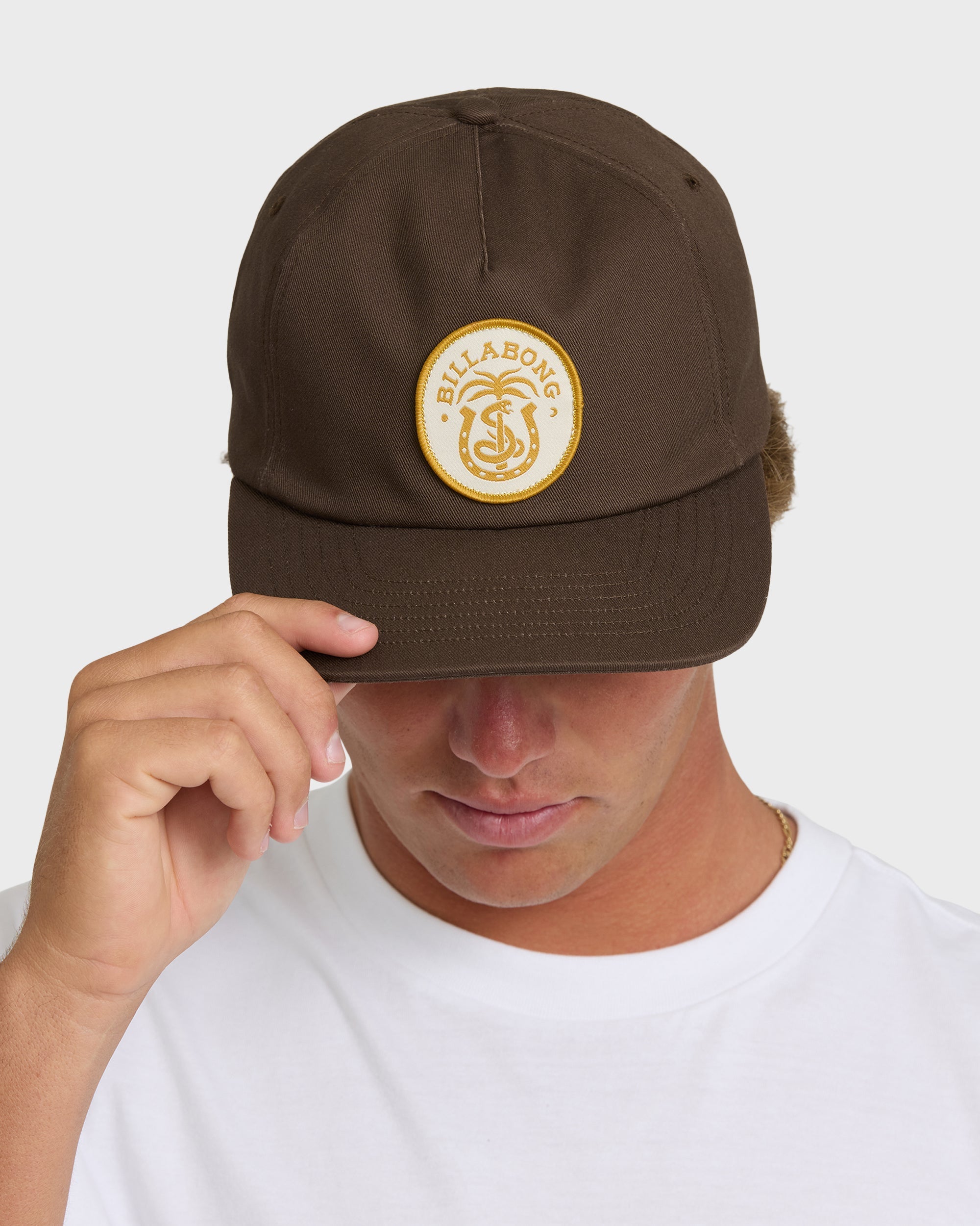 Breakdown Snapback Hat - Chocolate Brown