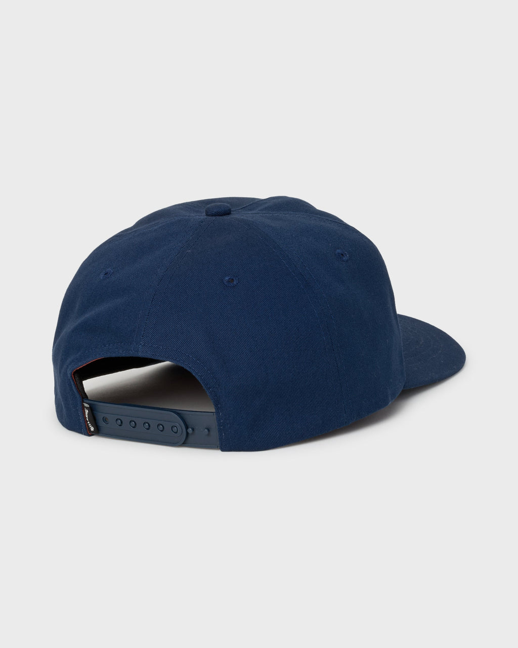Caution Snapback Hat - Dark Denim