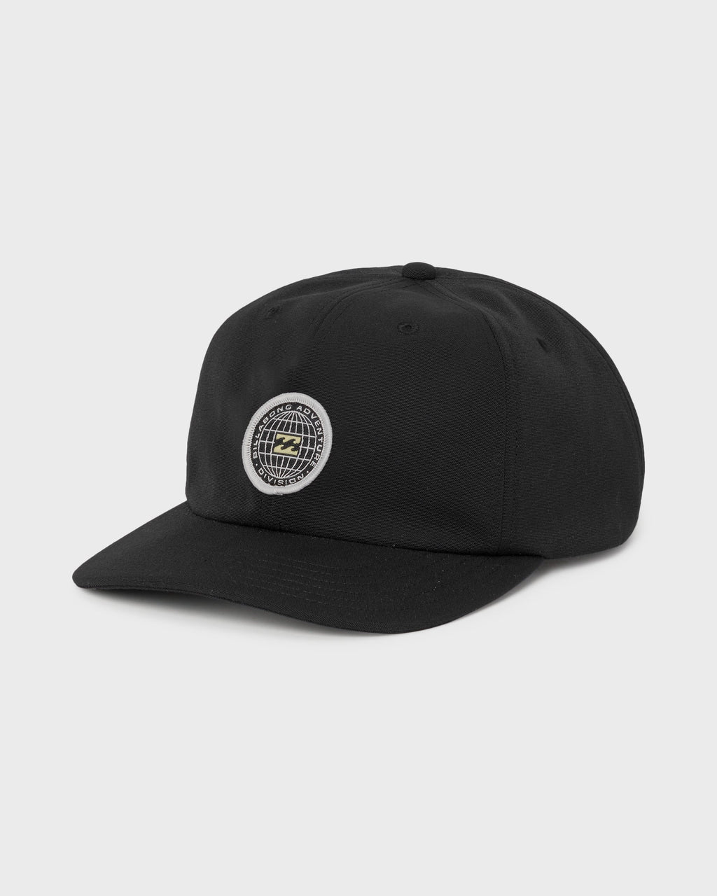 A/Div Trails Snapback Hat - Black
