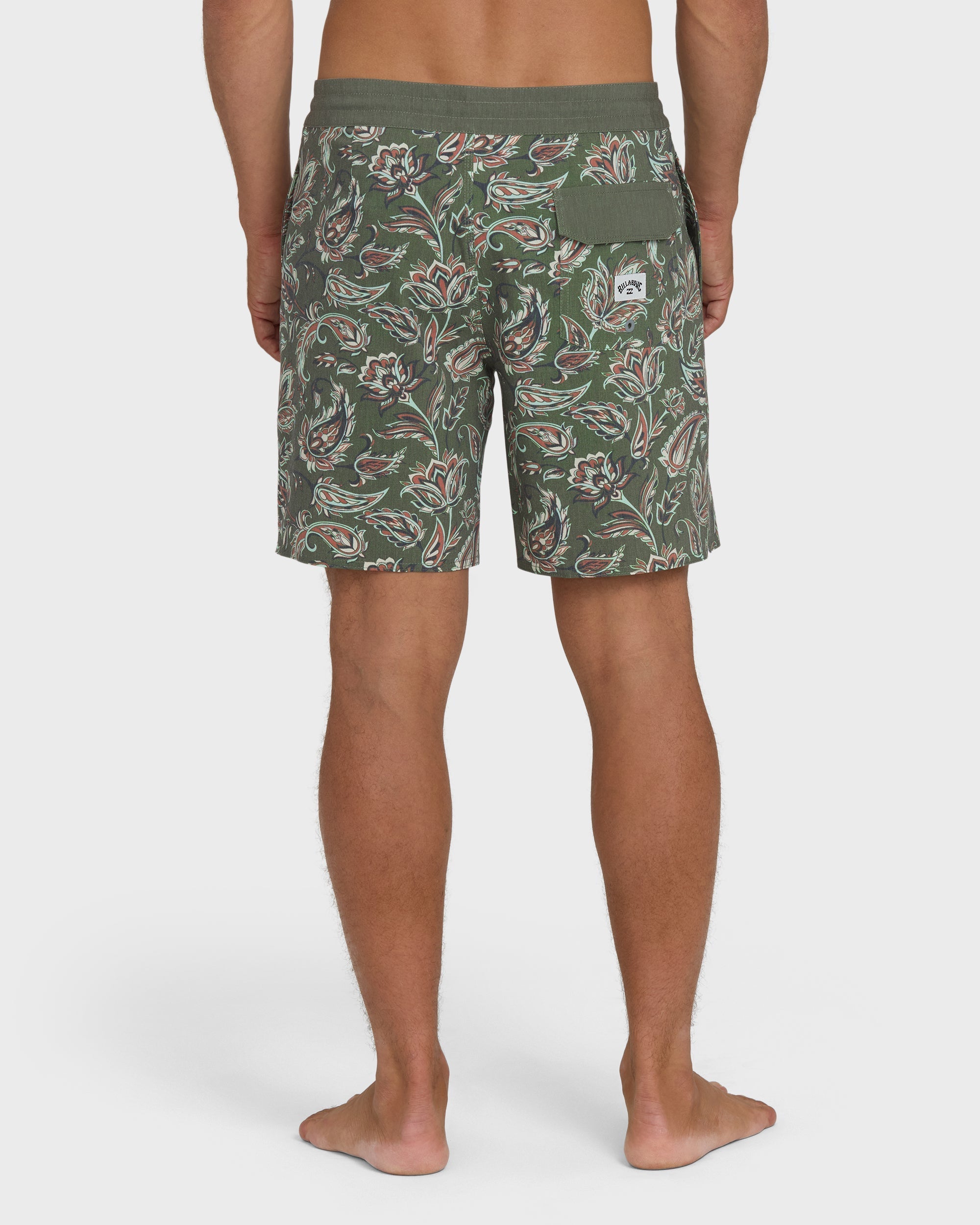 Good Times Low Tide 17 Boardshorts - Winter Moss