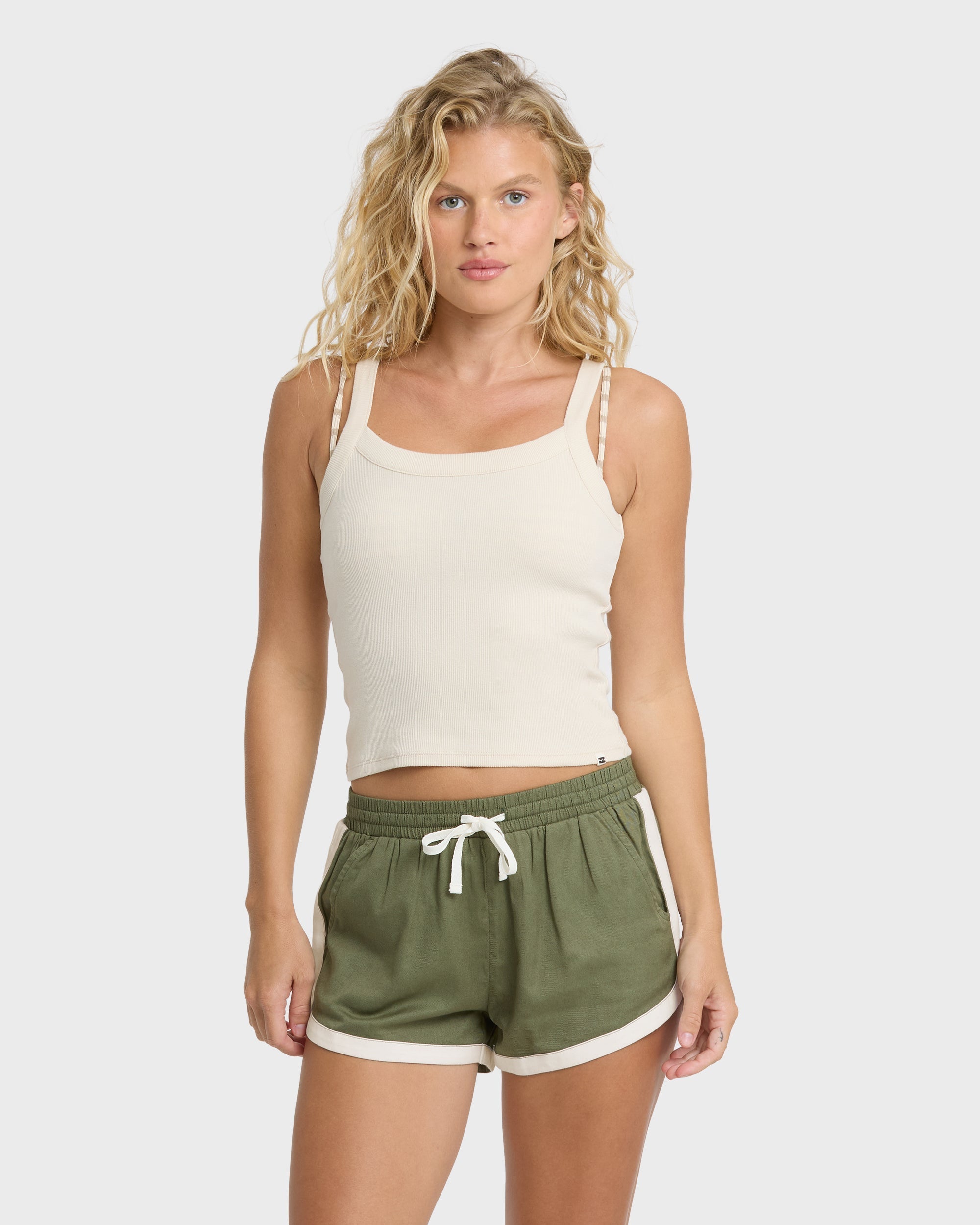 Road Trippin Woven Shorts - Canteen