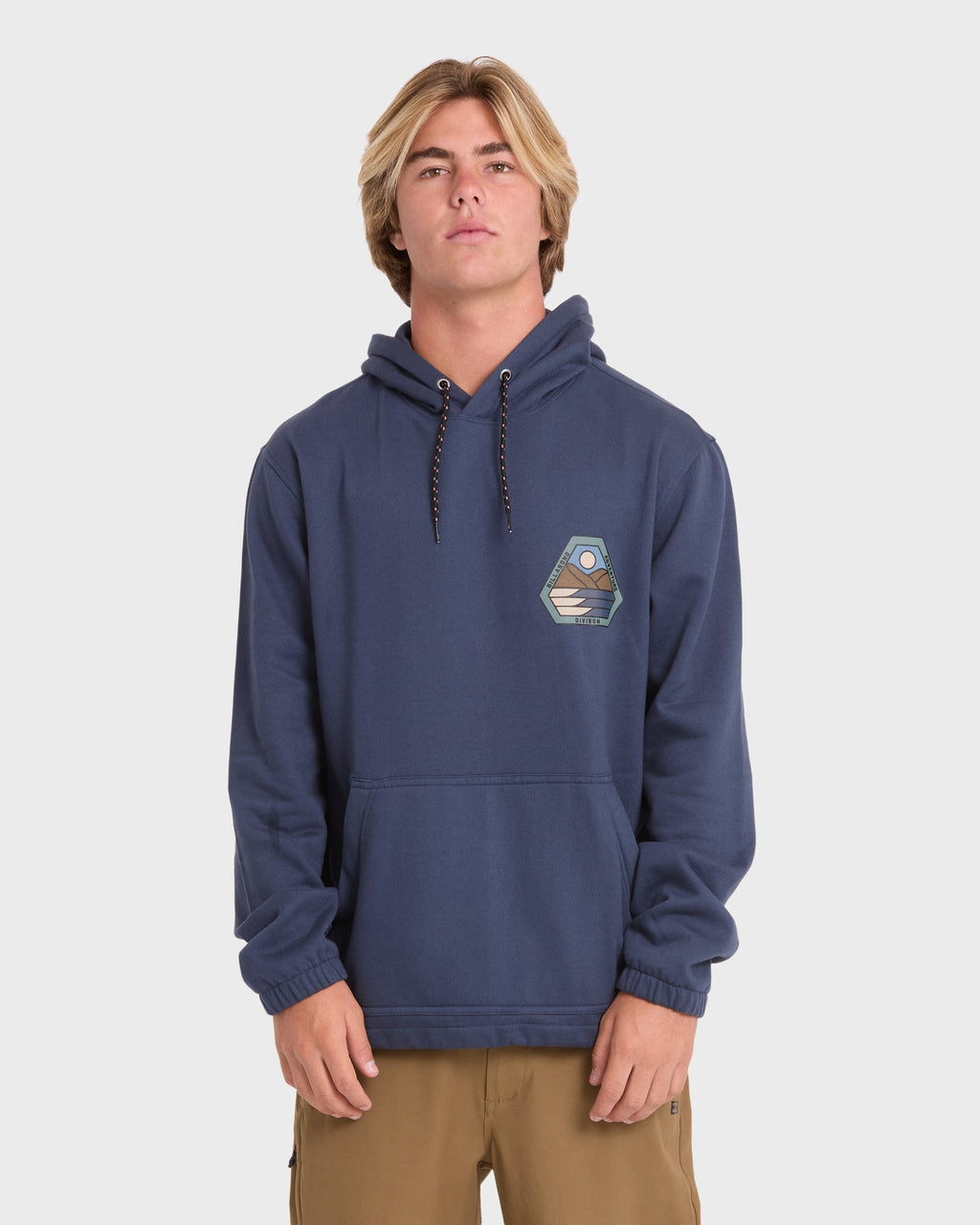 A/Div Compass Pullover Hoodie - Blue Graphite