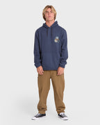 A/Div Compass Pullover Hoodie - Blue Graphite