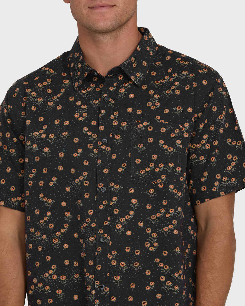 Sundays Mini Short Sleeve Woven Shirt - Black
