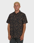 Sundays Mini Short Sleeve Woven Shirt - Black