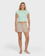 World Wanderer Short Sleeve Knit T-Shirt - Agave