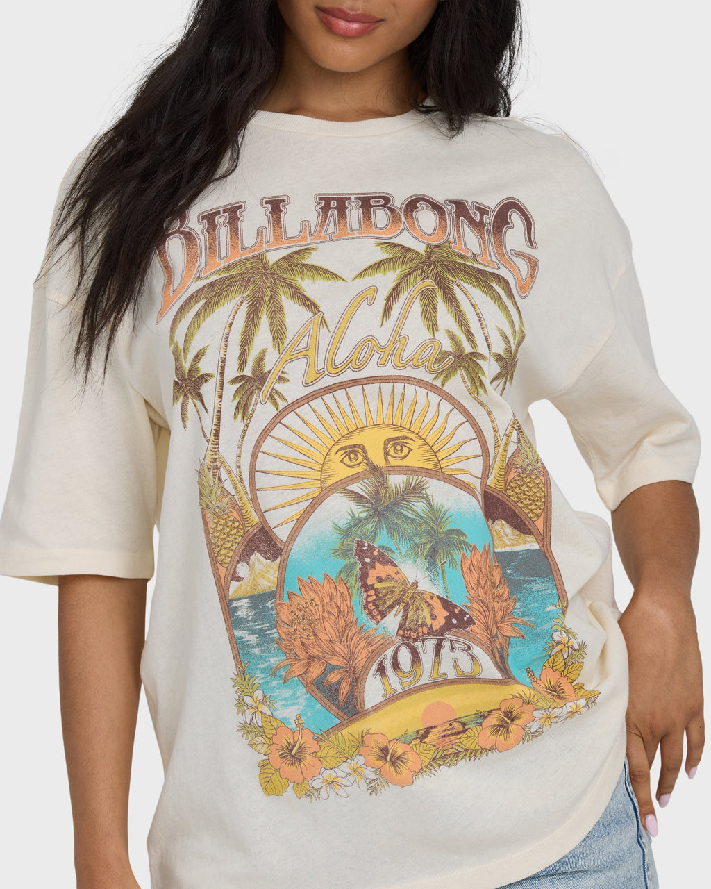 Forever Dawn Short Sleeve Knit T-Shirt - White Cap
