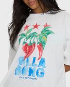 Freshest Pick Short Sleeve Knit T-Shirt - Salt Crystal