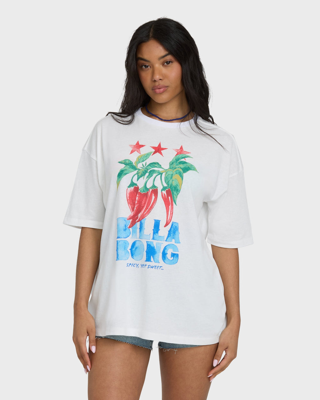 Freshest Pick Short Sleeve Knit T-Shirt - Salt Crystal