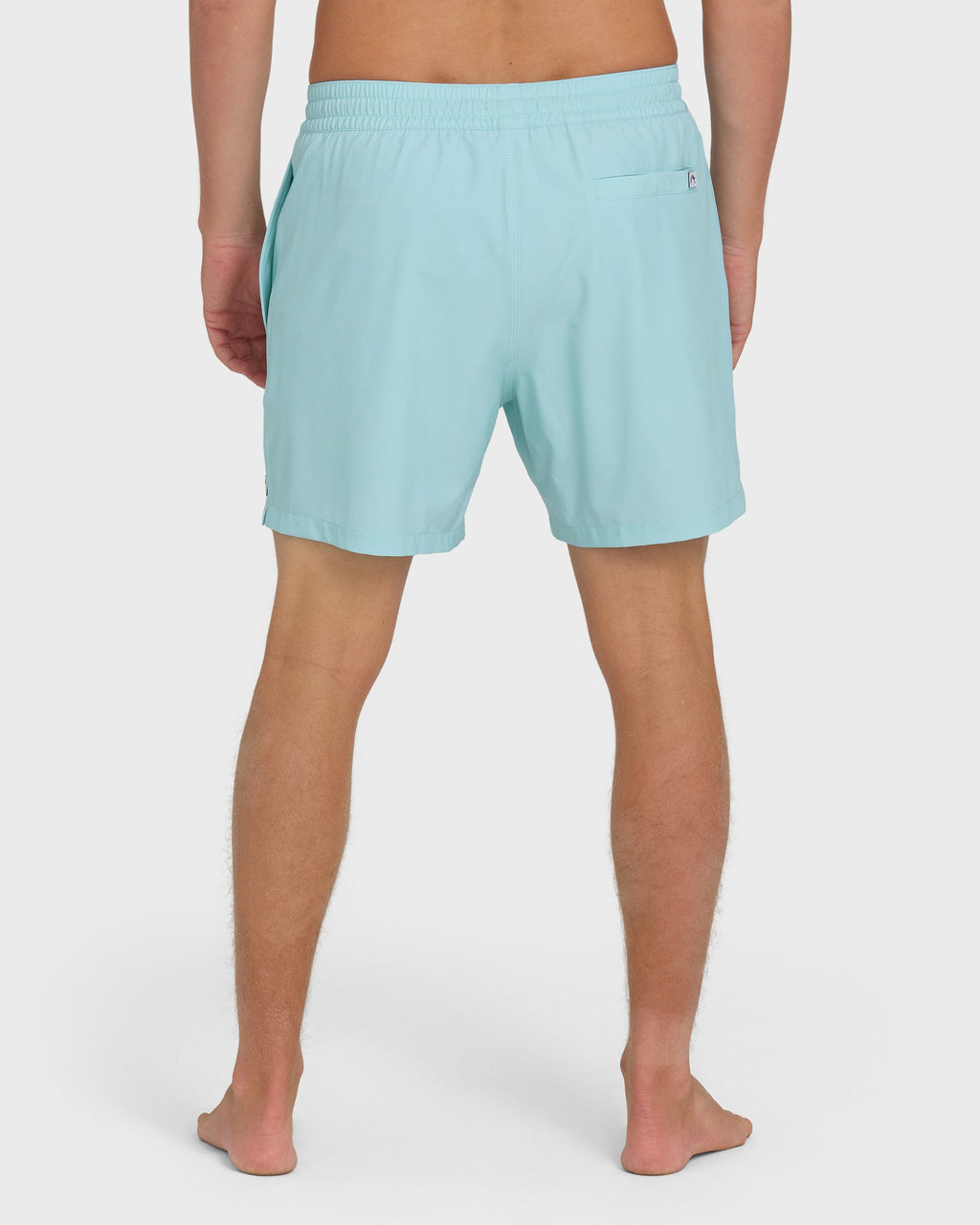 Lineup Solid Layback 16 Trunks - Dusty Blue