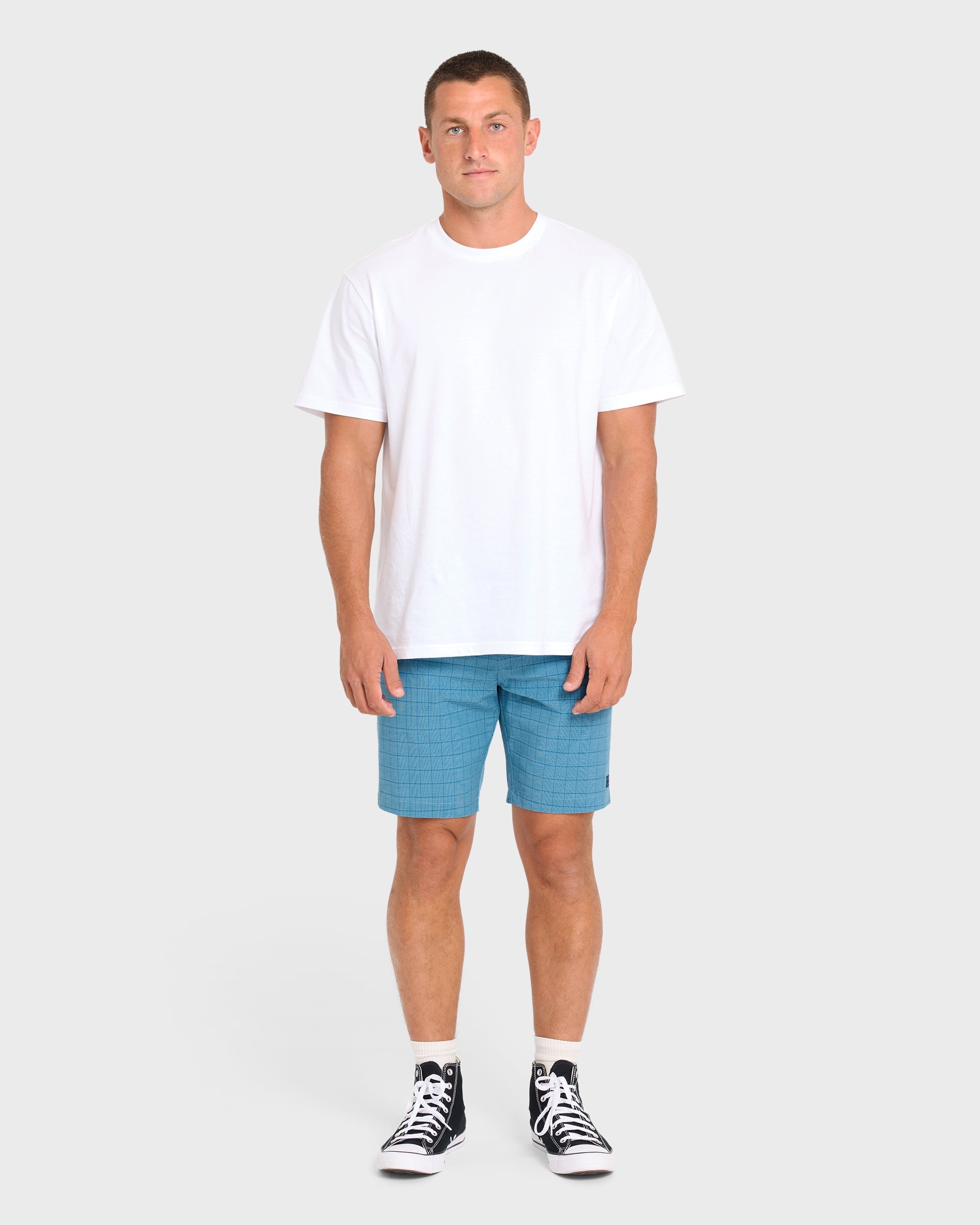 Crossfire Submersible 19 Hybrid Shorts - Blue Horizon