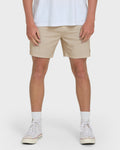 Crossfire Submersible 17 Hybrid Shorts - Khaki