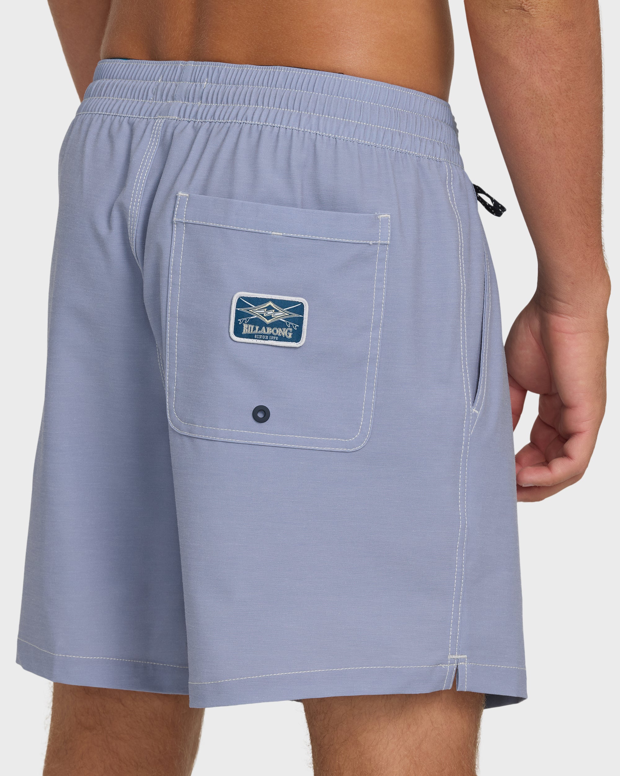 Every Other Day Wave Washed Layback 16 Trunks - Blue Horizon