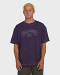 Dash OG Short Sleeve Knit T-Shirt - Purple Velvet