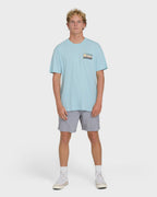 A/Div Range Premium Short Sleeve T-Shirt - Winter Sky