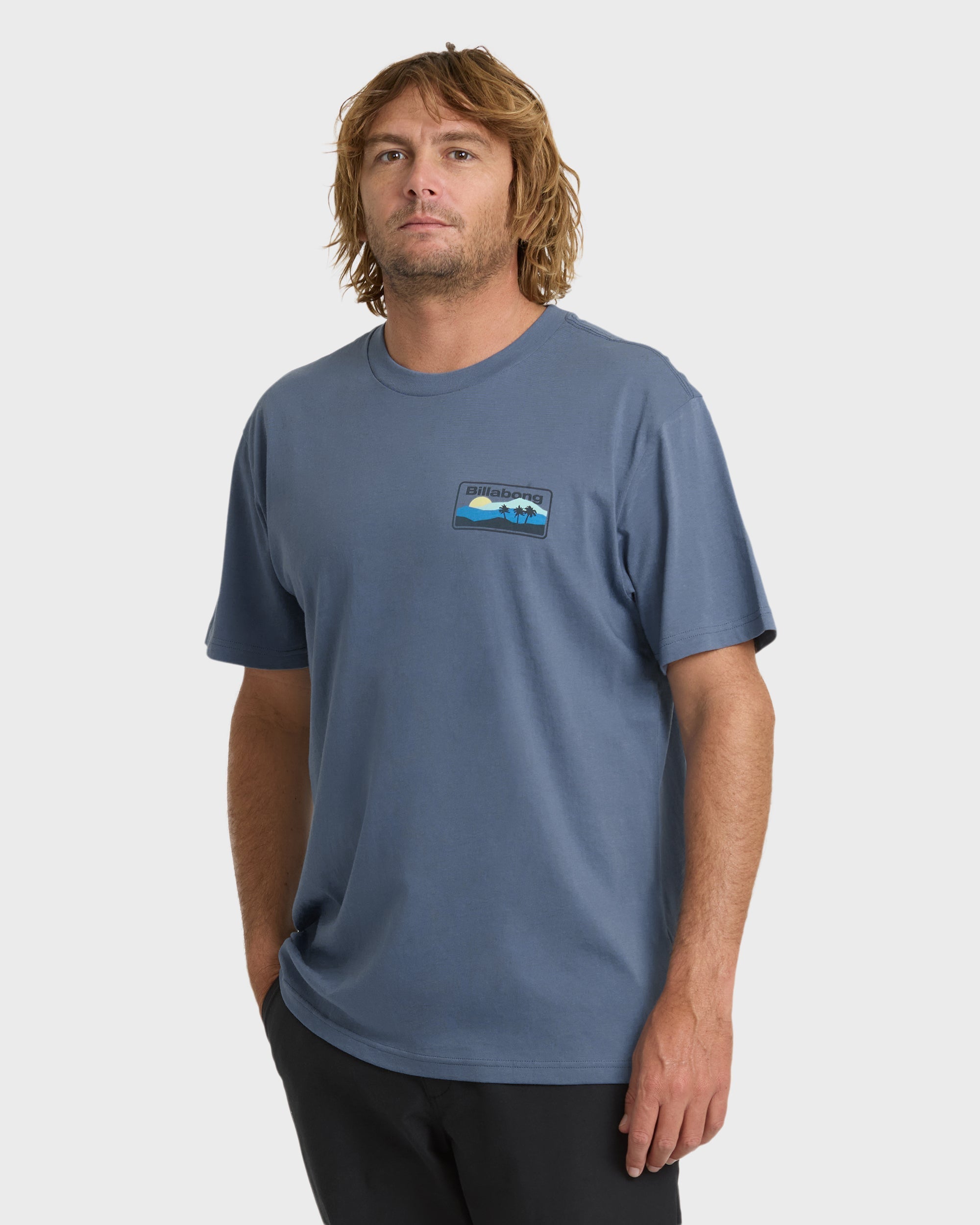 Adventure Division Range Premium Short Sleeve Knit T-Shirt - China Blue