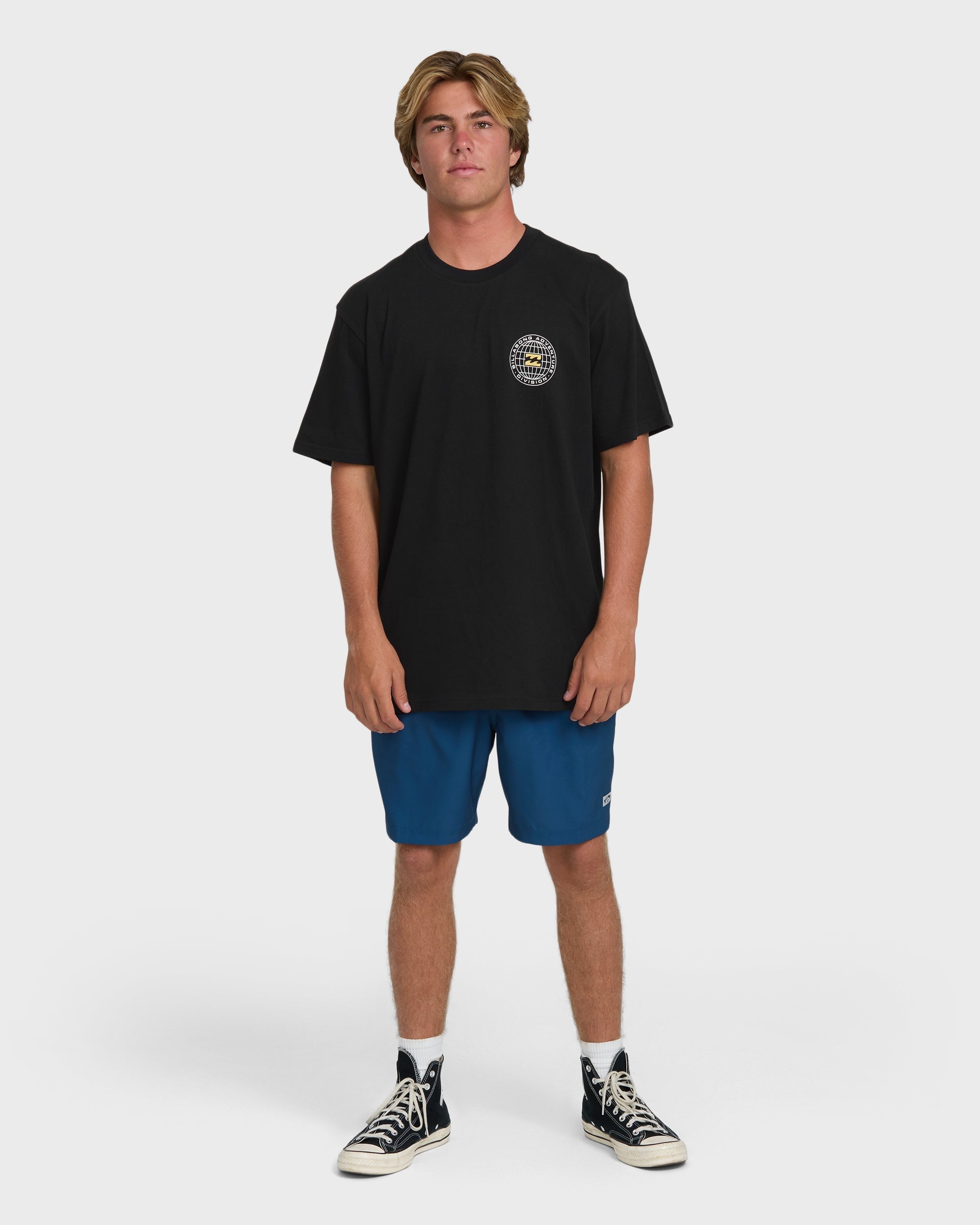 A/Div Rockies Premium Short Sleeve Knit T-Shirt - Black