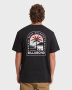 Adventure Division Sun Down Premium Short Sleeve Knit T-Shirt - Black
