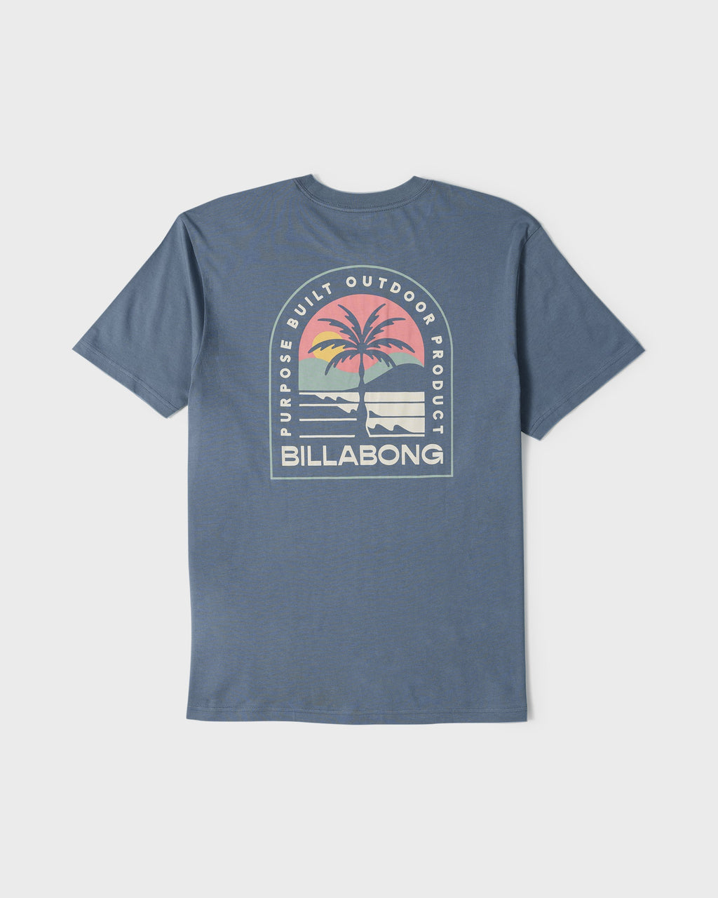 Adventure Division Sun Down Premium Short Sleeve Knit T-Shirt - China Blue