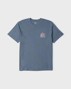 Adventure Division Sun Down Premium Short Sleeve Knit T-Shirt - China Blue