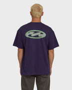 Bad Dog Tonedawg OG Short Sleeve Knit T-Shirt - Purple Velvet