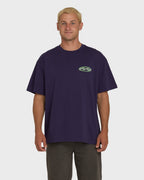 Bad Dog Tonedawg OG Short Sleeve Knit T-Shirt - Purple Velvet