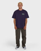 Bad Dog Tonedawg OG Short Sleeve Knit T-Shirt - Purple Velvet