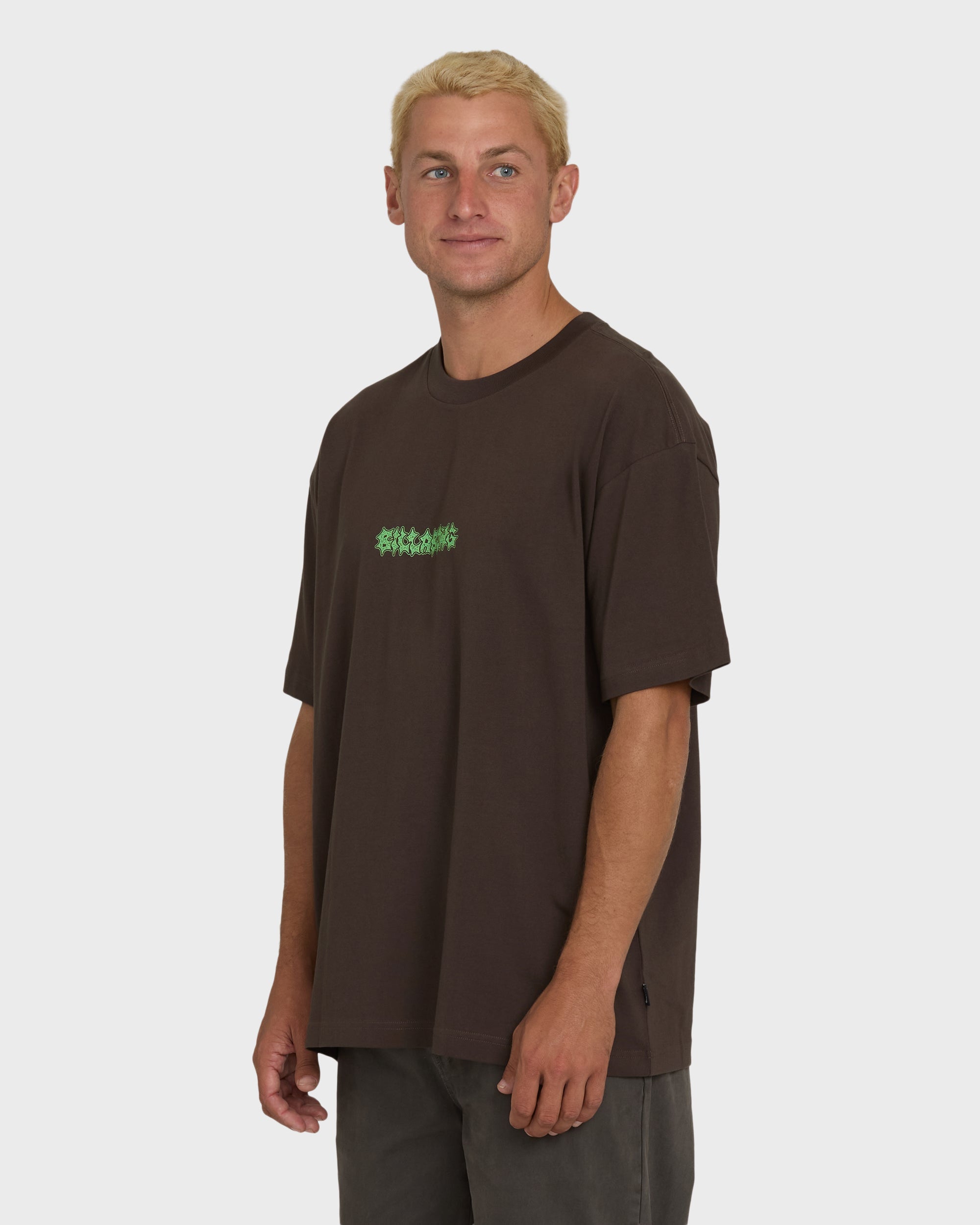 Marrow OG Short Sleeve Knit T-Shirt - Chocolate Brown