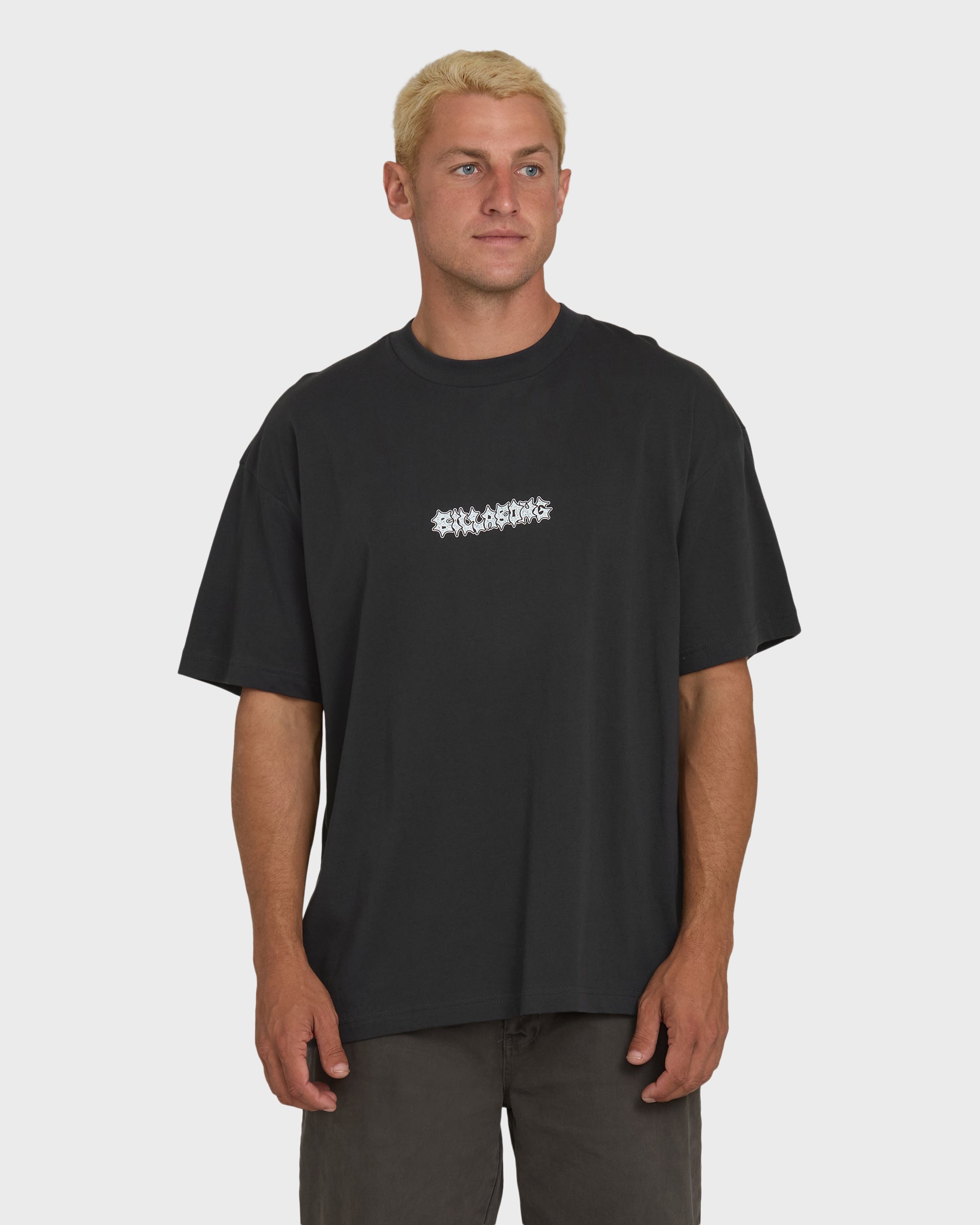 Marrow OG Short Sleeve Knit T-Shirt - Washed Black