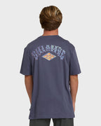 Dim Arch Premium Short Sleeve Knit T-Shirt - Graystone